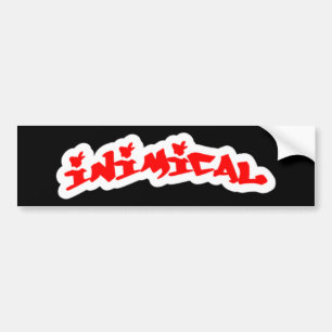Logo für das inimikale Classic Woods Graffiti-Tag Autoaufkleber