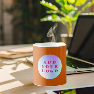 Logo für das Orangengeschäft Kaffeetasse