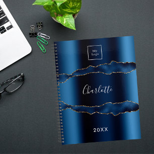 Logo für das Unternehmen "Blue gold agate marmor"  Planer