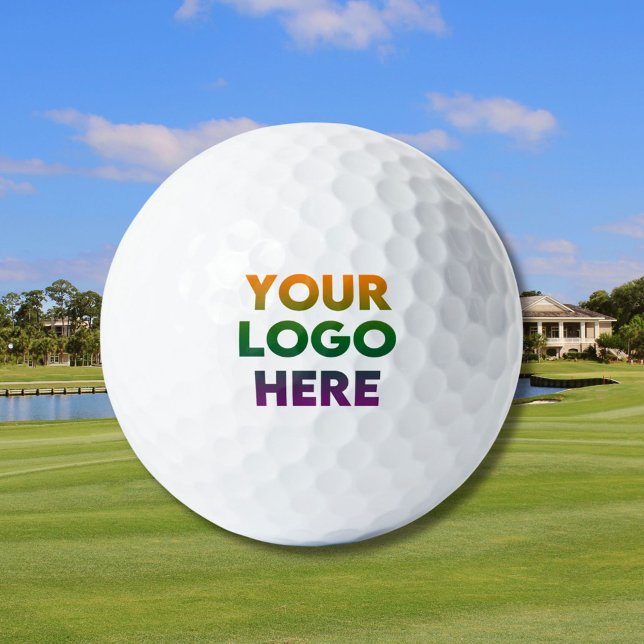 Logo für das Unternehmen "Custom Company" Golfball (Von Creator hochgeladen)
