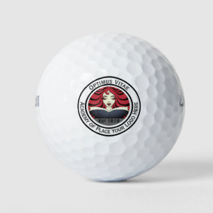 Logo für das Werbegeschenk für Unternehmen Golfball
