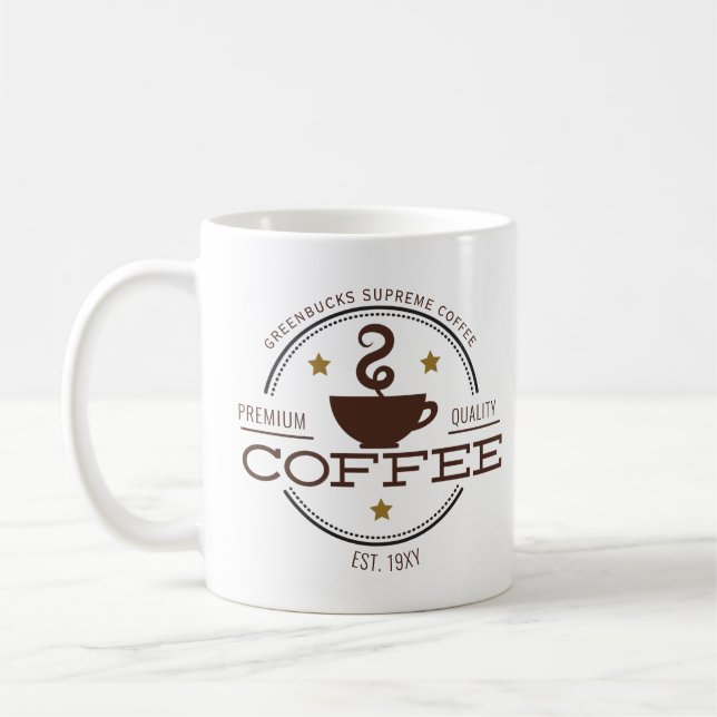Logo für den Kaffee Kaffeetasse (Links)