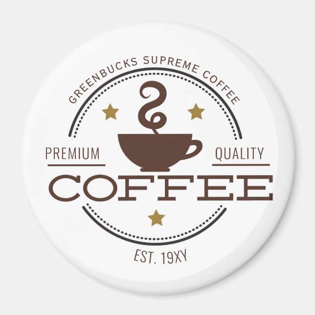 Logo für den Kaffee Magnet (Vorne)