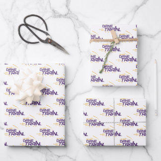 Logo für den Straßenzug von UAlbany Geschenkpapier Set