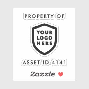 Logo für die Asset-ID   Gesellschaftsvermögen Aufkleber