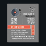Logo für die Aufnahme, Berufliche DJ-Werbung Flyer<br><div class="desc">Logo für den Player aufzeichnen,  Berufliche DJ-Werbe-Flyer im Visitenkarten-Store.</div>