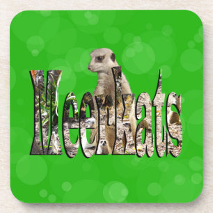 Logo für die Bezeichnung der grünen Abmessungen, Getränkeuntersetzer