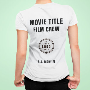Logo für die Crew von Filmen mit eigenem Personali Tri-Blend Shirt