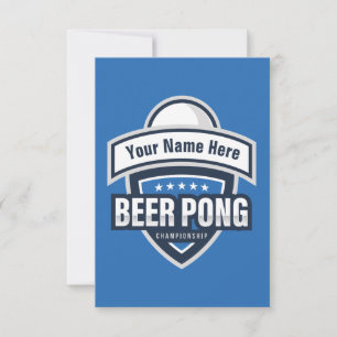 Logo für die individuell anpassbare Bierpong-Meist