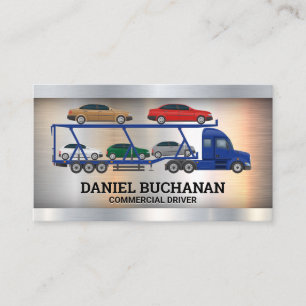 Logo für die kommerzielle LKW-Lieferung Visitenkarte