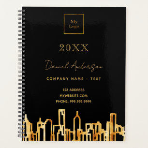 Logo für die Skyline von Black Gold 2022 Planer