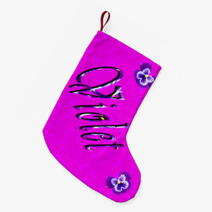 Logo für die so genannten Violettnamen, Kleiner Weihnachtsstrumpf