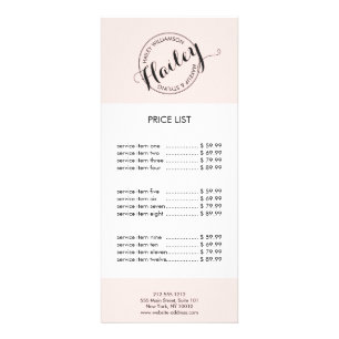 Logo für die Vintage Circle Briefmarke Makeup und  Werbekarte