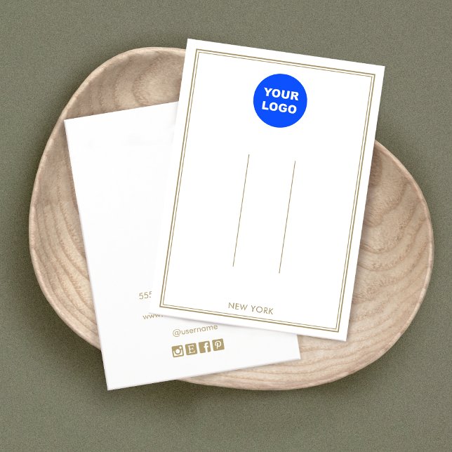 Logo für die weiße hinzufügen-Anzeige für die benu (Von Creator hochgeladen)