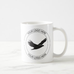 Logo für eine benutzerdefinierte Logo-Gesellschaft Kaffeetasse