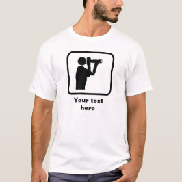 Logo für Fotografen — Anpassbar T-Shirt