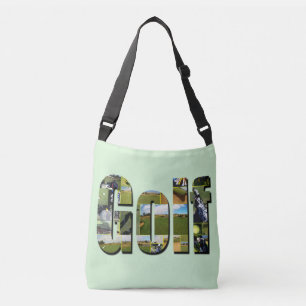 Logo für Golfkomposition, Tragetaschen Mit Langen Trägern