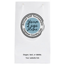 Logo für Golfturniere oder Veranstaltungen persona Kleine Geschenktüte