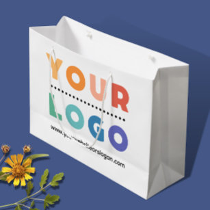 Logo für Großpapierverpackungen für Unternehmen na Große Geschenktüte