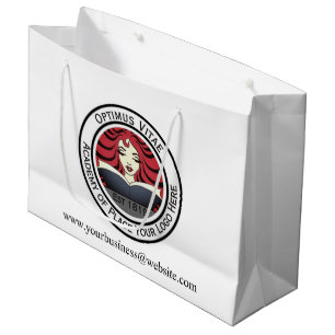 Logo für Großunternehmen Große Geschenktüte