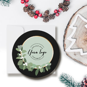 Logo für Grüne Kleider für 2023 für Feiertage Feiertagskarte