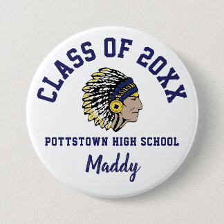 Logo für High School-Button in Pottstown Button