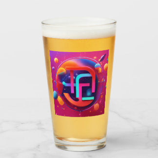 Logo für Informationskanal auf Tik-Tok Glas