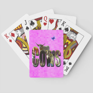 Logo für Kuhbilder mit Hochlandkuh, Spielkarten