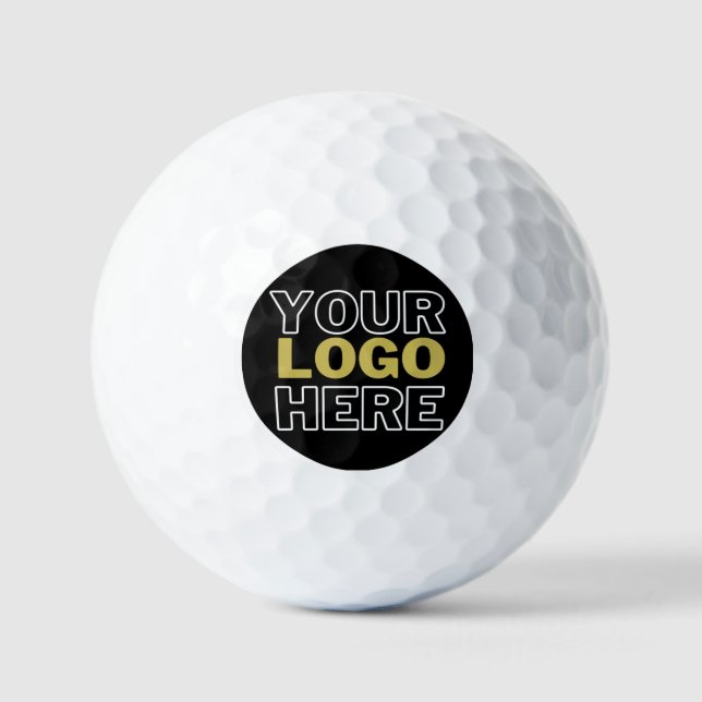 Logo für kundenspezifische Unternehmen - beruflich Golfball (Vorderseite)