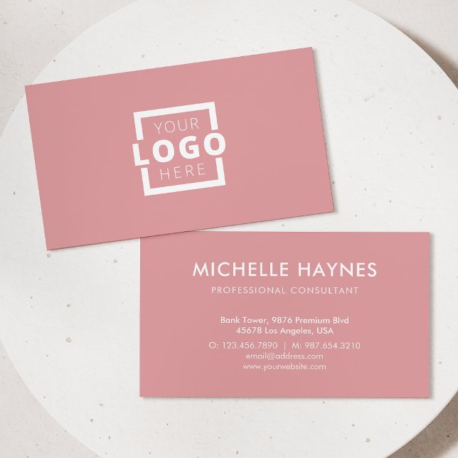 Logo für kundenspezifische Unternehmen Visitenkarte (Von Creator hochgeladen)