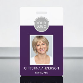 Logo für lila Mitarbeiterinnen und Mitarbeiter - F Ausweis