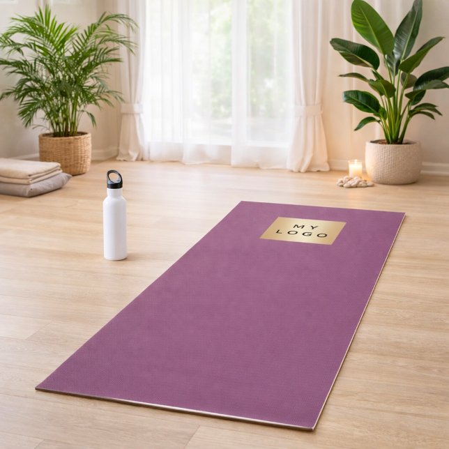 Logo für lila Pflaume Yogamatte (Von Creator hochgeladen)