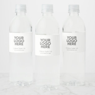 Logo für Minimalistische Veranstaltungen im Untern Wasserflaschenetikett