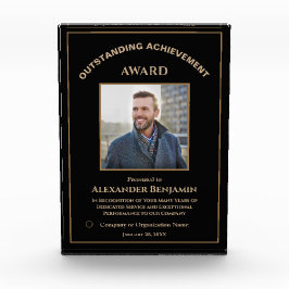 Logo für Mitarbeiterförderung Gold Award Custom Fotoblock