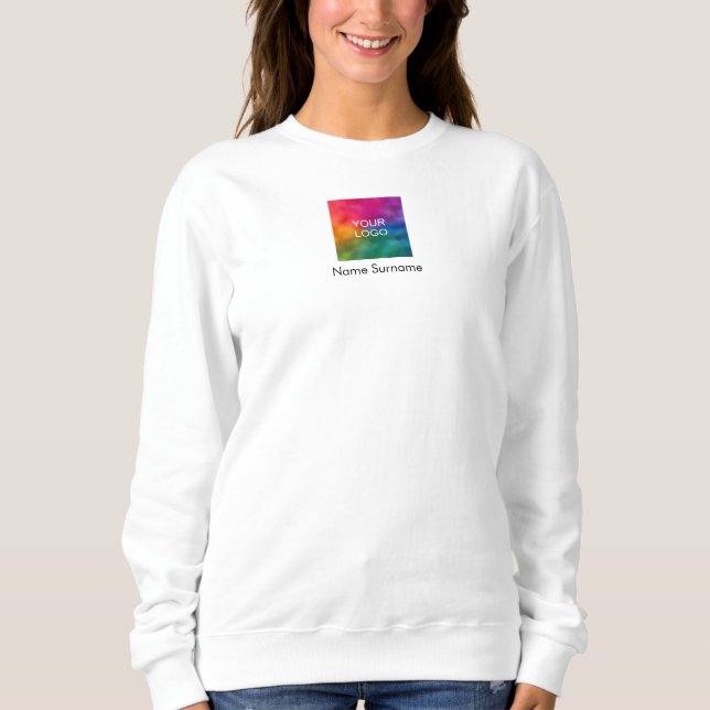 Logo für moderne Unternehmen für Frauen Sweatshirt (Vorderseite)