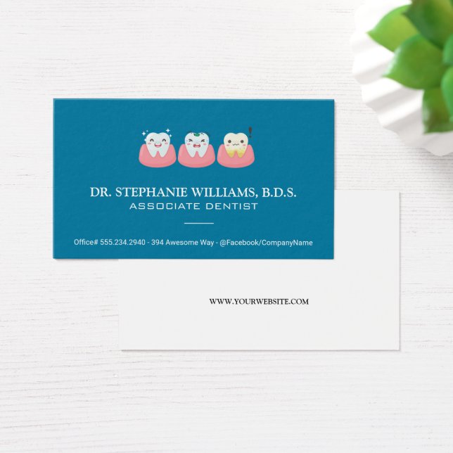 Logo für niedliche Zähne (Schreibtisch)