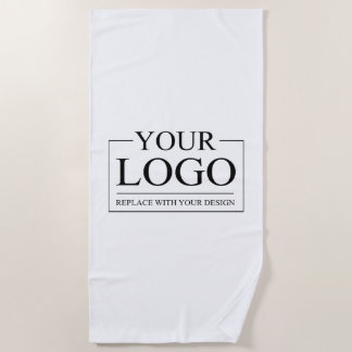 Logo für personalisierte Hochzeiten Strandtuch