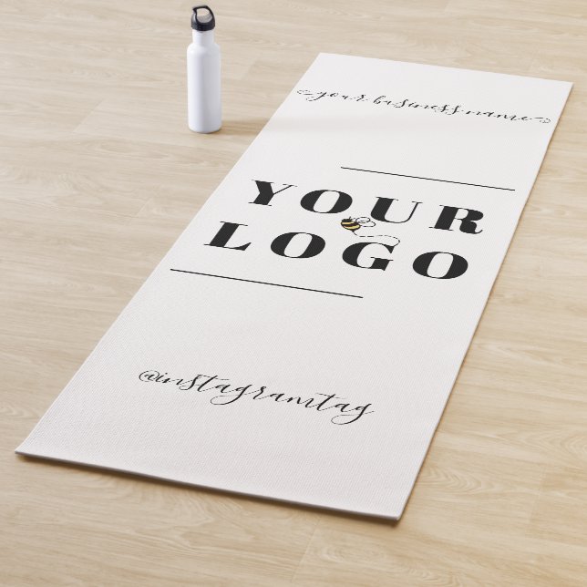 Logo für Personalisierte Unternehmen Yoga Mat Yogamatte (Beispiel)