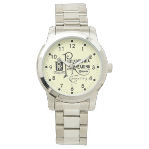 Logo für Philadelphia und Reading Railway Armbanduhr