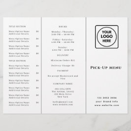 Logo für Restaurantmitnahme | Benutzerdefiniertes 