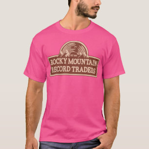 Logo für Rocky Mountain Record Traders - Leben ist T-Shirt