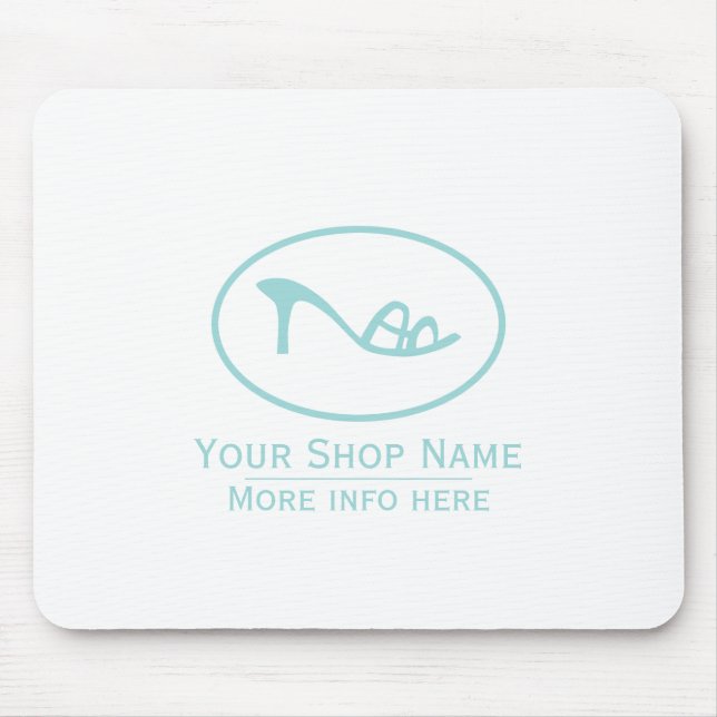 Logo für Schuhe und Zubehör Mousepad (Vorne)