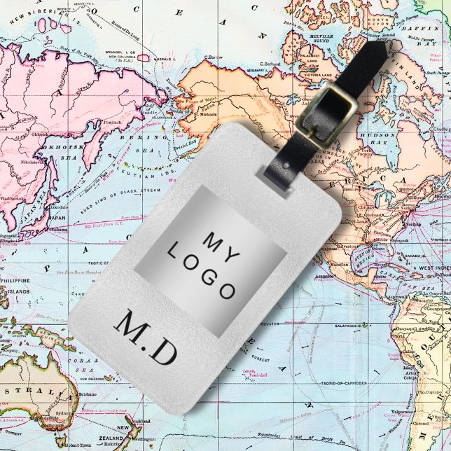 Logo für Silberfirmen Gepäckanhänger (Von Creator hochgeladen)