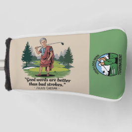 Logo für Sonderturnier-Sonderangebot für Unternehm Golf Headcover