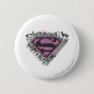 Logo für Supergirl-Buttone Button