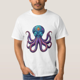 Logo für Surreal Octopus Mit Augen Cephalopod T-Shirt