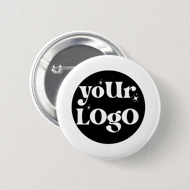 Logo für Unternehmen Button (Vorne & Hinten)