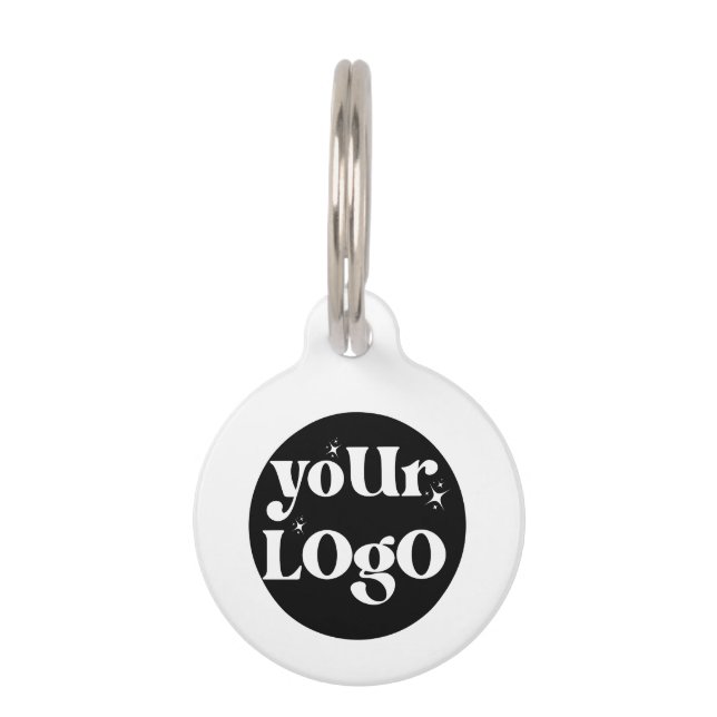 Logo für Unternehmen Haustiermarke (Vorderseite)