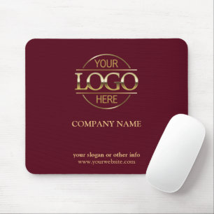 Logo für Unternehmen mit benutzerdefiniertem Burgu Mousepad