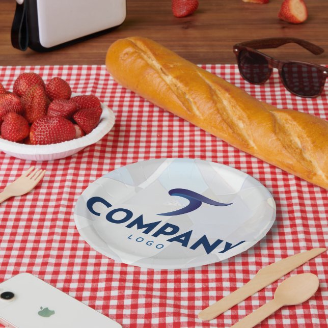 Logo für Unternehmen mit eigener Marke Pappteller (Picknick)